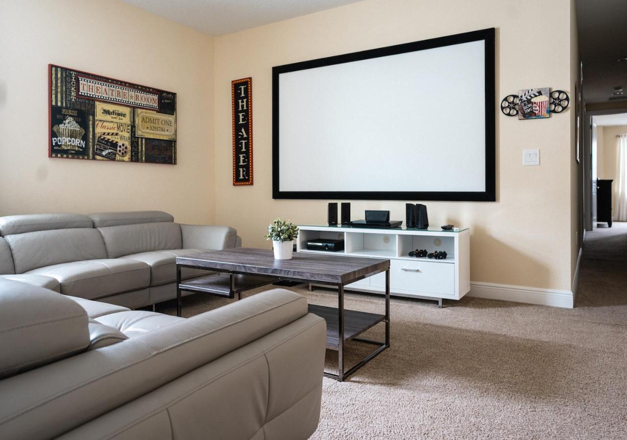 551-Luxury 8 Bedrooms Villa Pool& Spa-Movie Room Orlando Exteriör bild