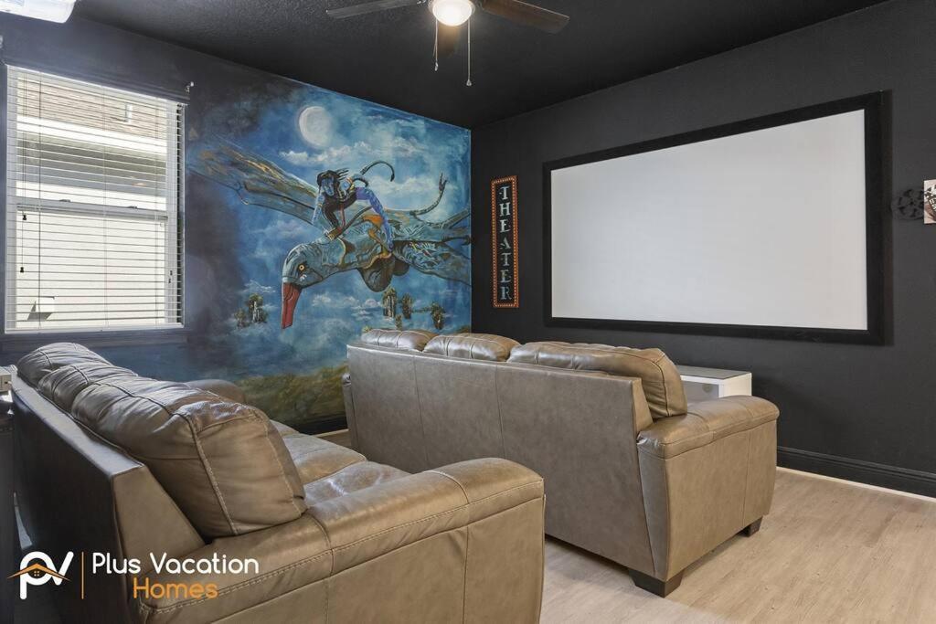 551-Luxury 8 Bedrooms Villa Pool& Spa-Movie Room Orlando Exteriör bild